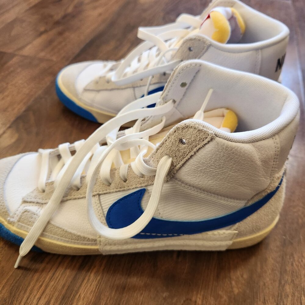 Nike Blazer 77 Remastered Blue/White Size 10 LIKE NEW